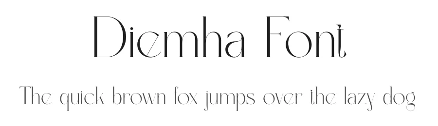 Diemha Font by Muflieart — Serif Font