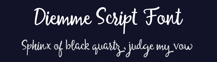 Diemme Script Font by Polythene Designs — Script Handwritten Font — thumbnail 2
