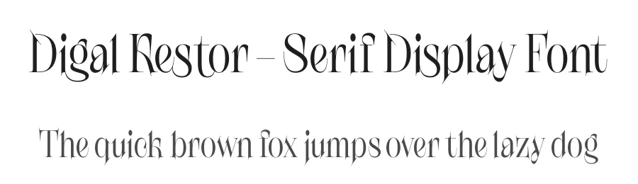 Digal Kestor – Serif Display Font by timelesstype.co — Display Font