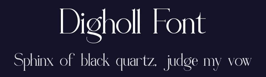 Digholl Font by ErmediaStudio — Serif Font — thumbnail 2