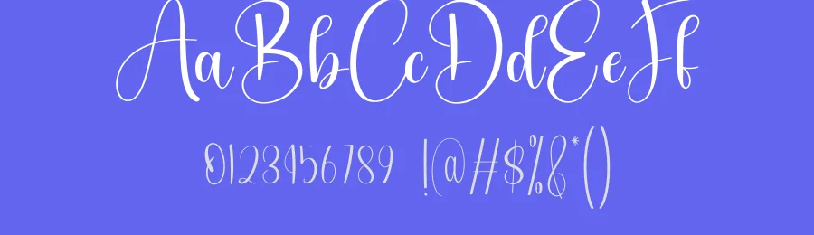Digital Calligraphy Script Font by creativeletter — Script Handwritten Font — thumbnail 3
