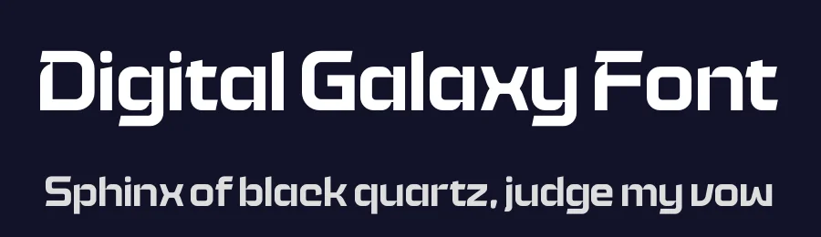 Digital Galaxy Font by timelesstype.co — Sans Serif Font — thumbnail 2