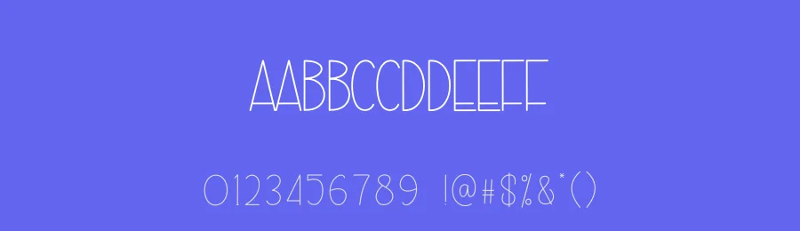 Digital Notes Display Font by creativeletter — Display Font — thumbnail 3