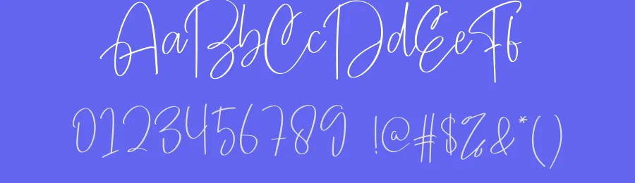 Digital Paper Script Font by creativeletter — Script Handwritten Font — thumbnail 3