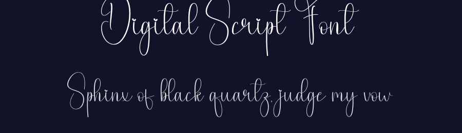 Digital Script Font by andikastudio — Script Handwritten Font — thumbnail 2