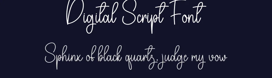 Digital Script Font by andikastudio — Script Handwritten Font — thumbnail 2