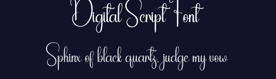 Digital Script Font by andikastudio — Script Handwritten Font — thumbnail 2