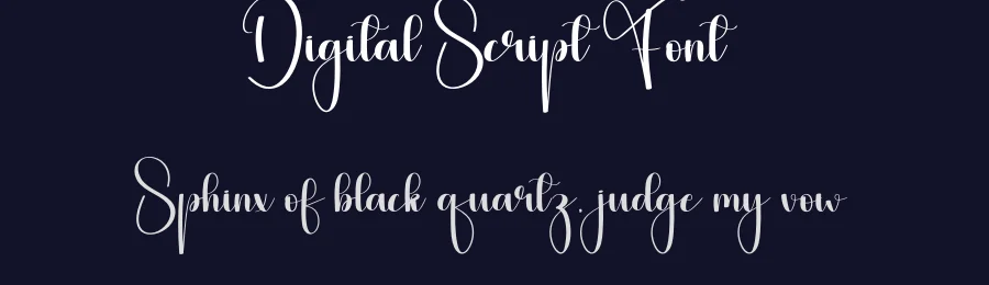 Digital Script Font by andikastudio — Script Handwritten Font — thumbnail 2