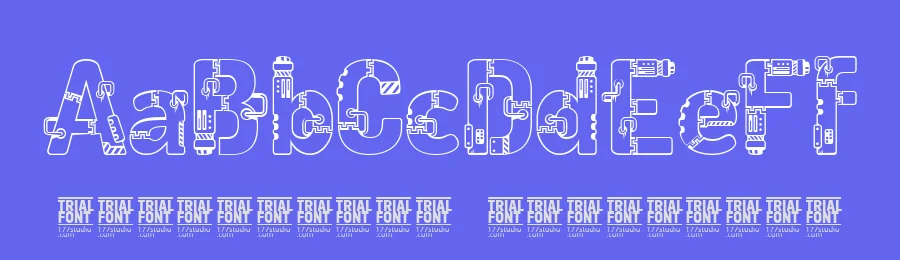 Digital Timeless Techno Font by 177Studio — Display Font — thumbnail 3
