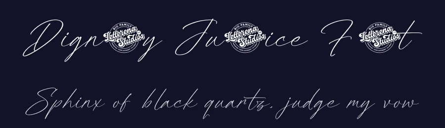 Dignity Justice Font by letterenastudios — Script Handwritten Font — thumbnail 2