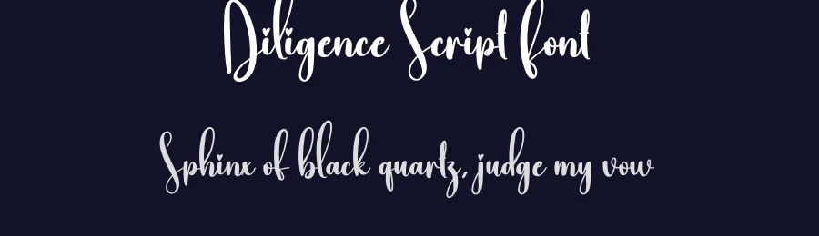 Diligence Script Font by creativeletter — Script Handwritten Font — thumbnail 2
