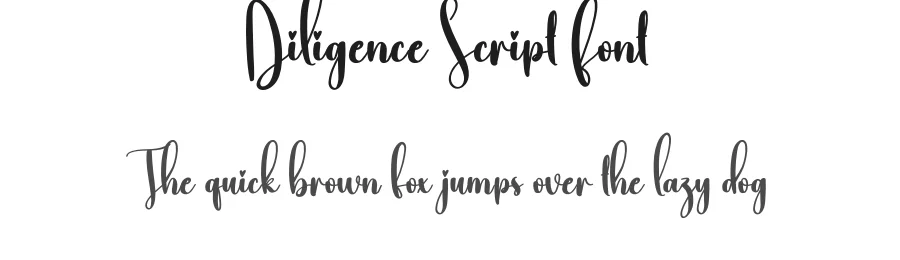 Diligence Script Font by creativeletter — Script Handwritten Font