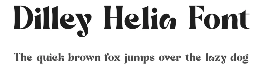 Dilley Helia Font by MaikoHatta — Serif Font