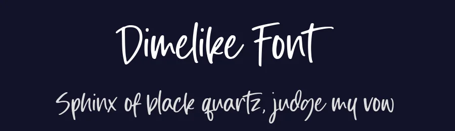Dimelike Font by balpirick — Display Font — thumbnail 2