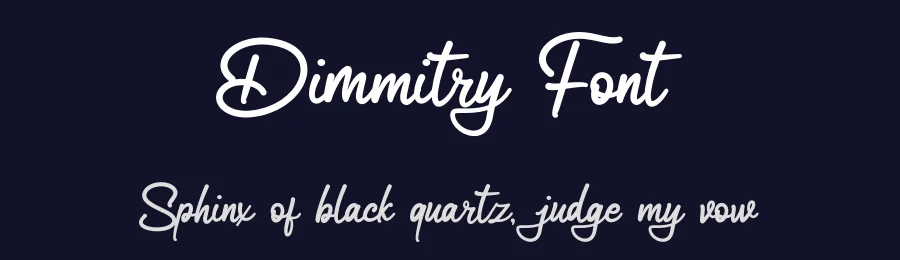 Dimmitry Font by Basnistudio — Decorative Font — thumbnail 2