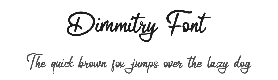 Dimmitry Font by Basnistudio — Decorative Font