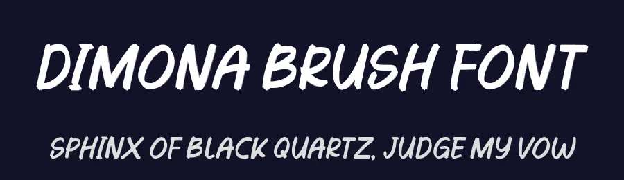 Dimona Brush Font by Bayuktx — Script Handwritten Font — thumbnail 2