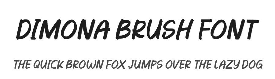 Dimona Brush Font by Bayuktx โ Script Handwritten Font