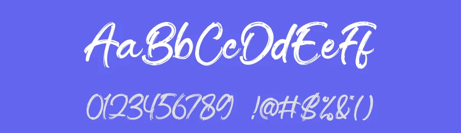 Dimyate Brush Font by imiftype — Script Handwritten Font — thumbnail 3