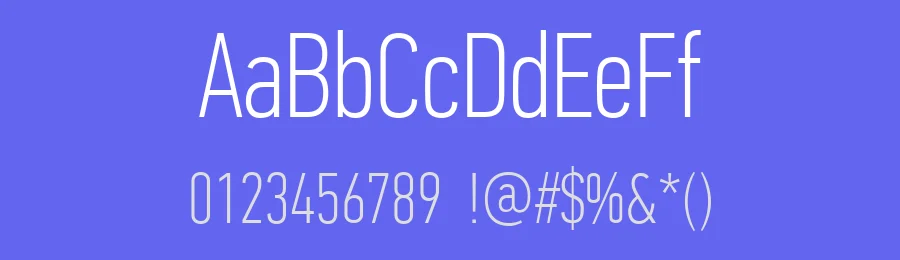 Din Text Compressed Pro Font Family by Typeface — Sans Serif Font — thumbnail 3