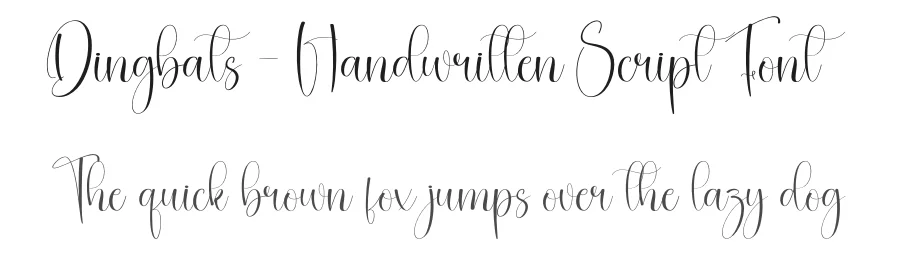 Dingbats – Handwritten Script Font by creativeletter — Script Handwritten Font