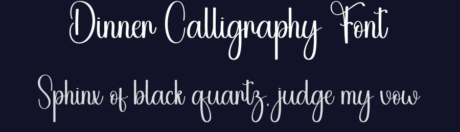 Dinner Calligraphy Font by andikastudio — Script Handwritten Font — thumbnail 2