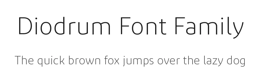 Diodrum Font Family by Alisa Nowak , Clara Jullien , Jérémie Hornus — Sans Serif Font