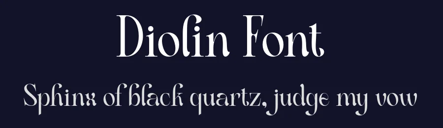 Diolin Font by MaikoHatta — Serif Font — thumbnail 2
