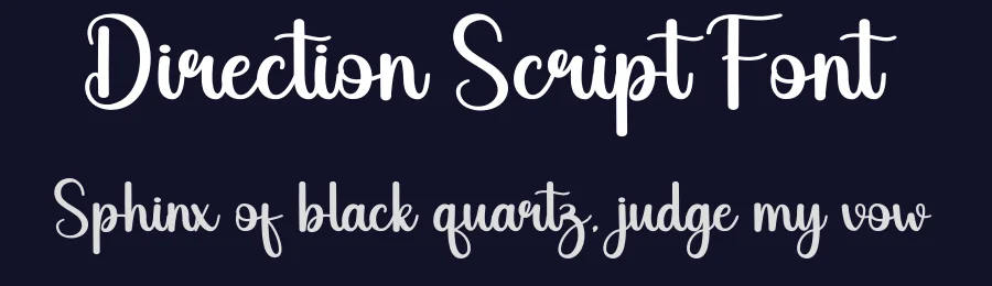 Direction Script Font by andikastudio — Script Handwritten Font — thumbnail 2