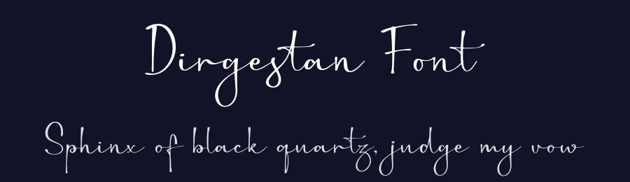 Dirgestan Font by Denustudios — Serif Font — thumbnail 2