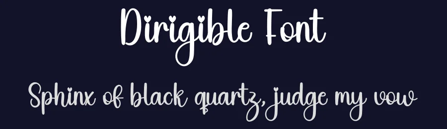Dirigible Font by inermediaSTUDIO — Script Handwritten Font — thumbnail 2