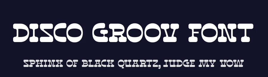 Disco Groov Font by timelesstype.co — Display Font — thumbnail 2