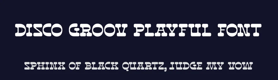 Disco Groov Playful Font by timelesstype.co — Display Font — thumbnail 2