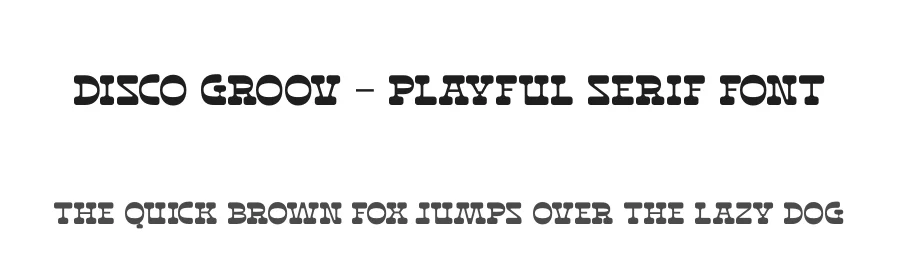Disco Groov – Playful Serif Font by timelesstype.co — Display Font