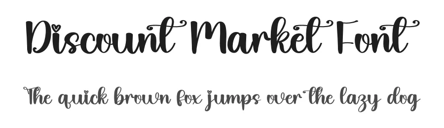 Discount Market Font by inermediaSTUDIO — Script Handwritten Font