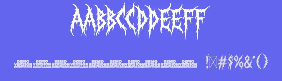 Disgrowl Carnage Font by Ronny_STD — Blackletter Font — thumbnail 3