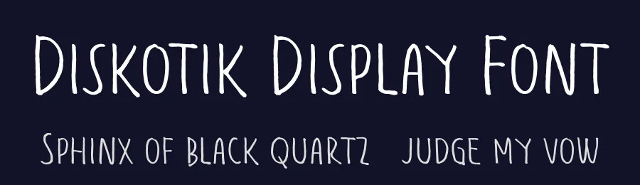 Diskotik Display Font by kereatype — Display Font — thumbnail 2