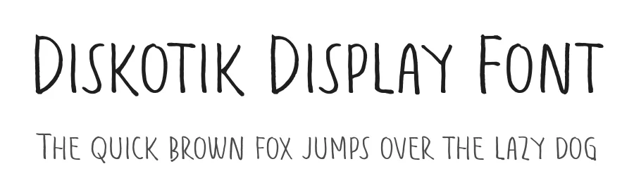 Diskotik Display Font by kereatype โ Display Font