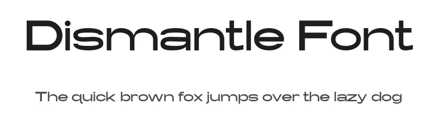 Dismantle Font by Marvadesign — Sans Serif Font