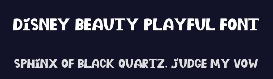 Disney Beauty Playful Font by inermediaSTUDIO — Display Font — thumbnail 2