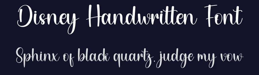 Disney Handwritten Font by andikastudio — Script Handwritten Font — thumbnail 2