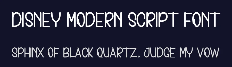 Disney Modern Script Font by inermediaSTUDIO — Display Font — thumbnail 2
