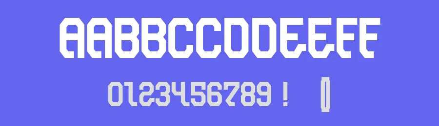 Displej Futuristic Font by Vladimir Nikolic — Display Font — thumbnail 3