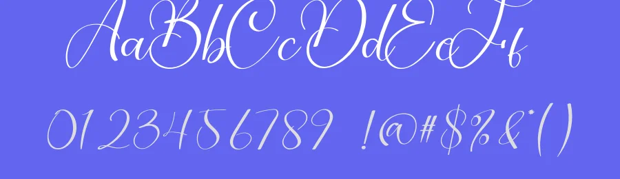 Distancing Calligraphy Font by creativeletter — Script Handwritten Font — thumbnail 3