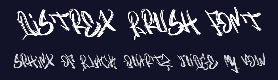 Distrex Brush Font by Dhabee — Script Handwritten Font — thumbnail 2