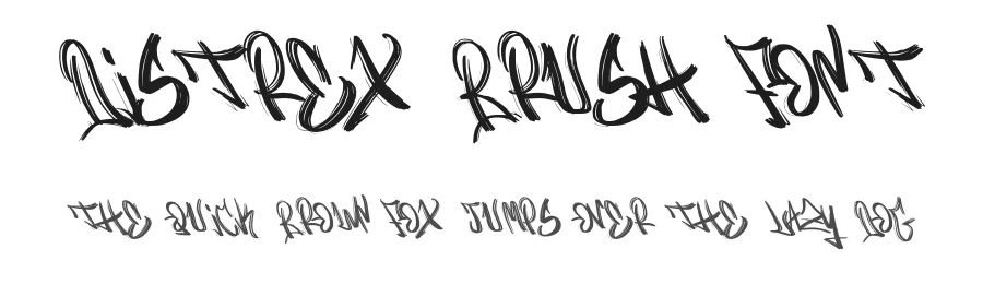 Distrex Brush Font by Dhabee — Script Handwritten Font