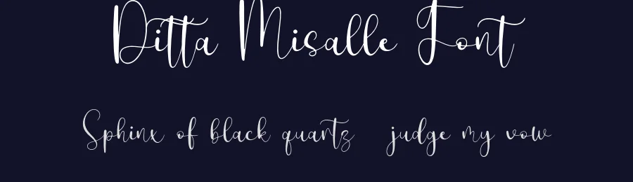 Ditta Misalle Font by Forberas Foundry — Script Handwritten Font — thumbnail 2