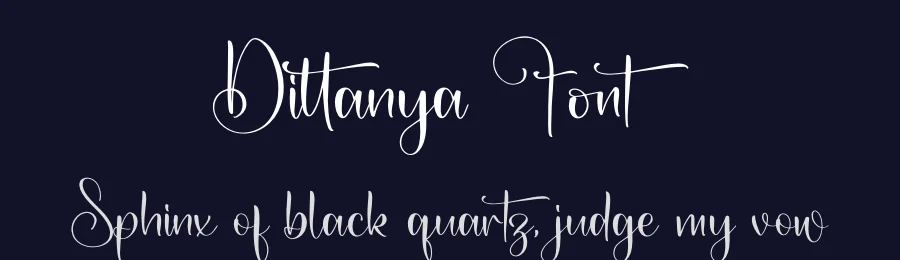 Dittanya Font by letterfabric — Script Handwritten Font — thumbnail 2