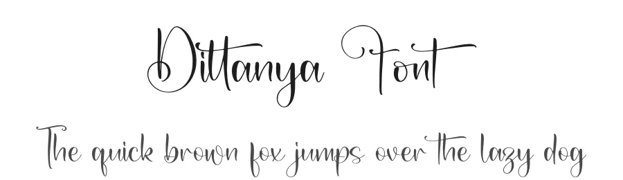 Dittanya Font by letterfabric — Script Handwritten Font