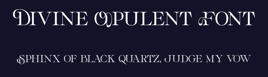 Divine Opulent Font by Prioritype Co — Display Font — thumbnail 2